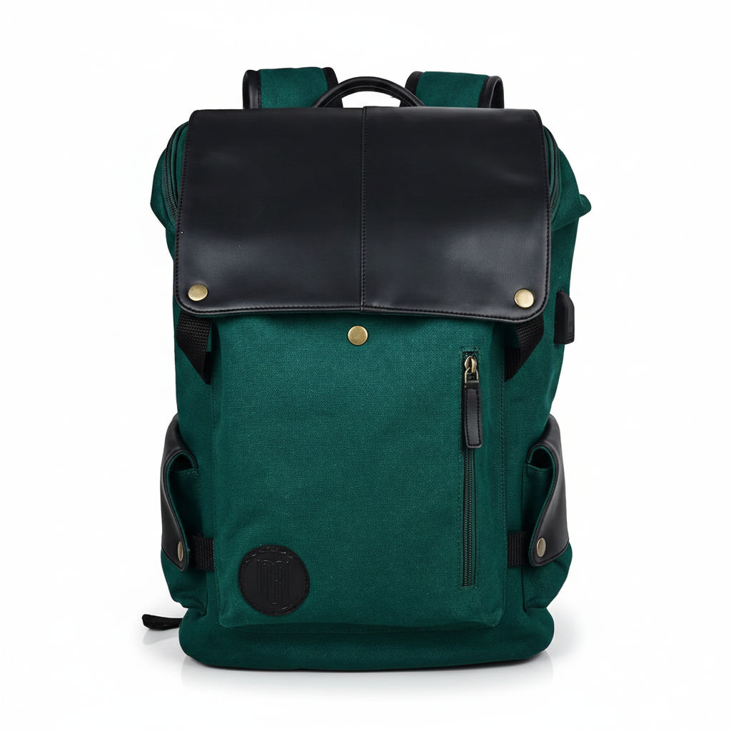 Gear Grid Backpack Stylish & Sustainable Teal 002